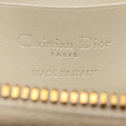 Christian Dior Lambskin Star Studded Lady Dior Phone Holder White 5 of 7