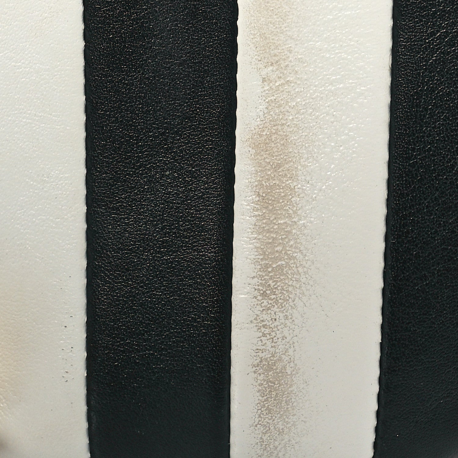 Celine Shiny Calfskin Stripes Small C Bag Black 11 of 12