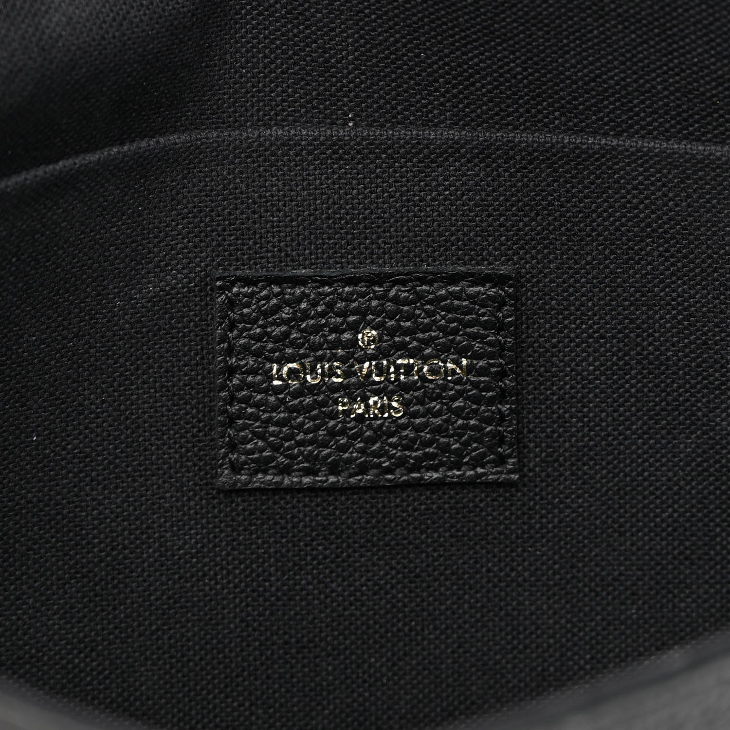 Louis Vuitton Empreinte Pochette Felicie Chain Wallet Black 6 of 13