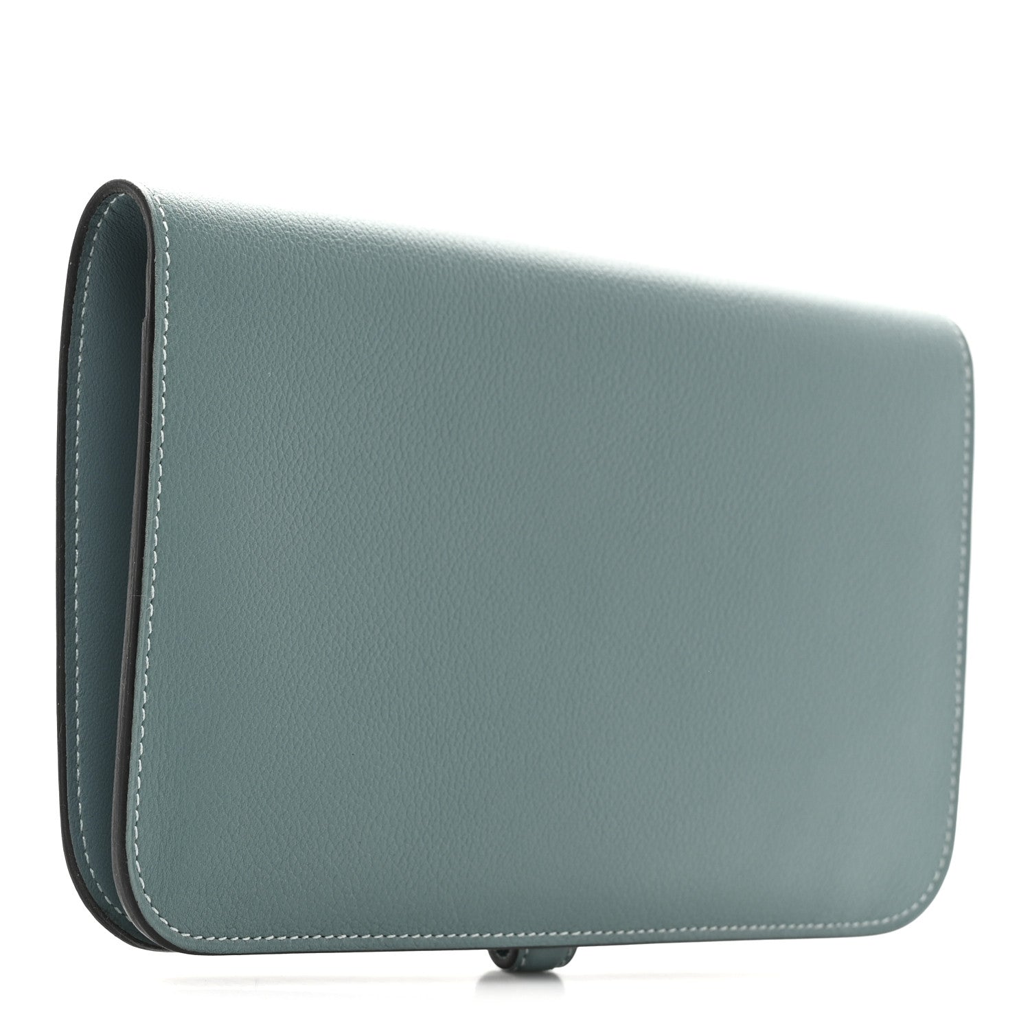 Hermes Evercolor Dogon Duo Wallet Ciel 4 of 11