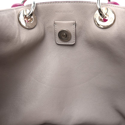 Christian Dior Calfskin Medium Diorissimo Bag Rose Sorbet 11 of 22