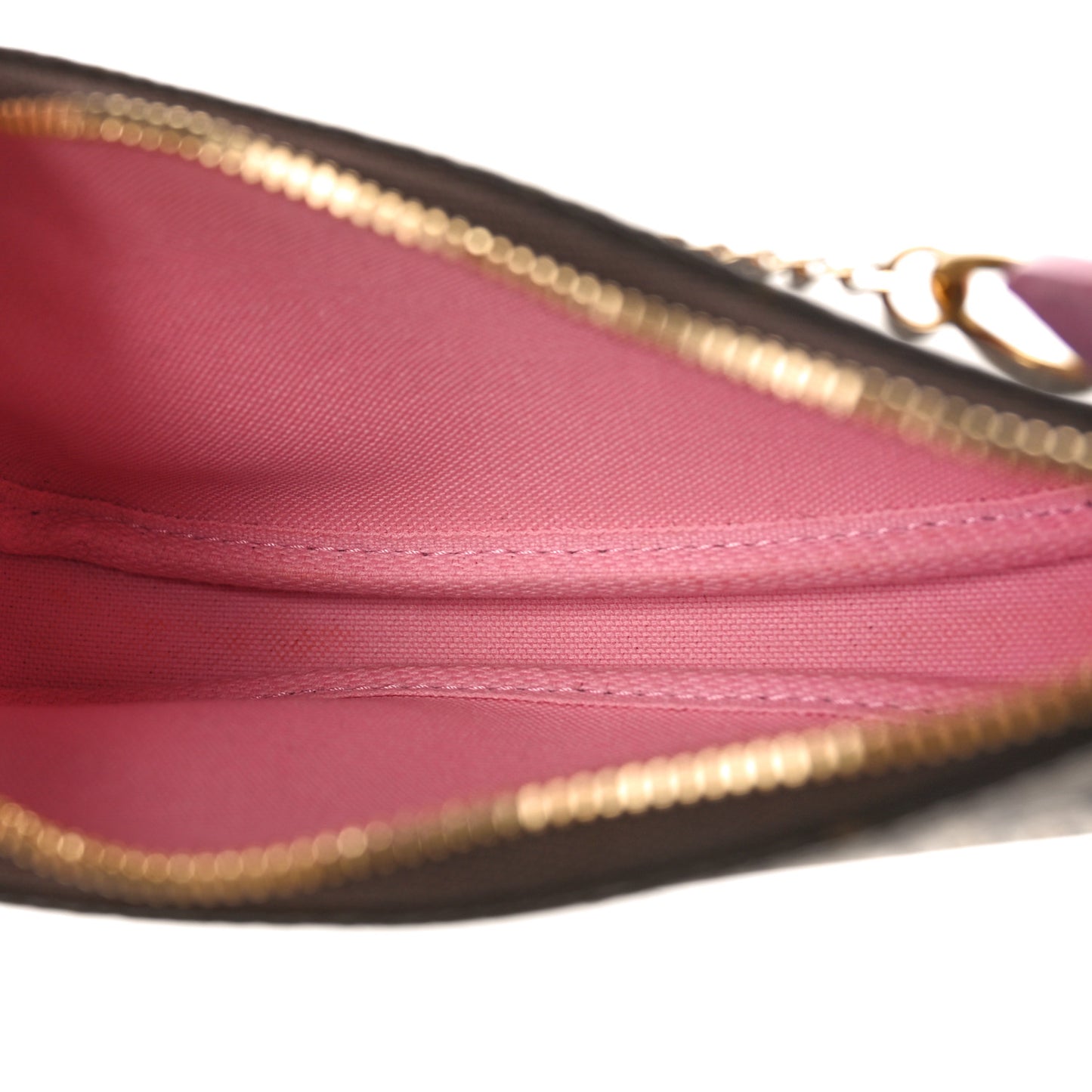 Monogram 2022 Christmas Animation Paris Mini Pochette Accessories Pink