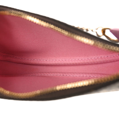 Louis Vuitton Monogram 2022 Christmas Animation Paris Mini Pochette Accessories Pink 5 of 8