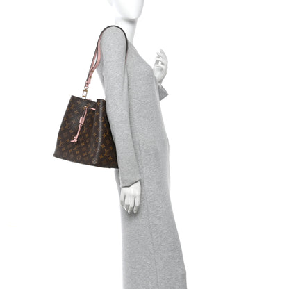 Louis Vuitton Monogram Neonoe MM Rose Poudre 2 of 9