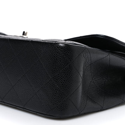 Chanel Caviar Quilted Jumbo Double Flap Black 10 of 10