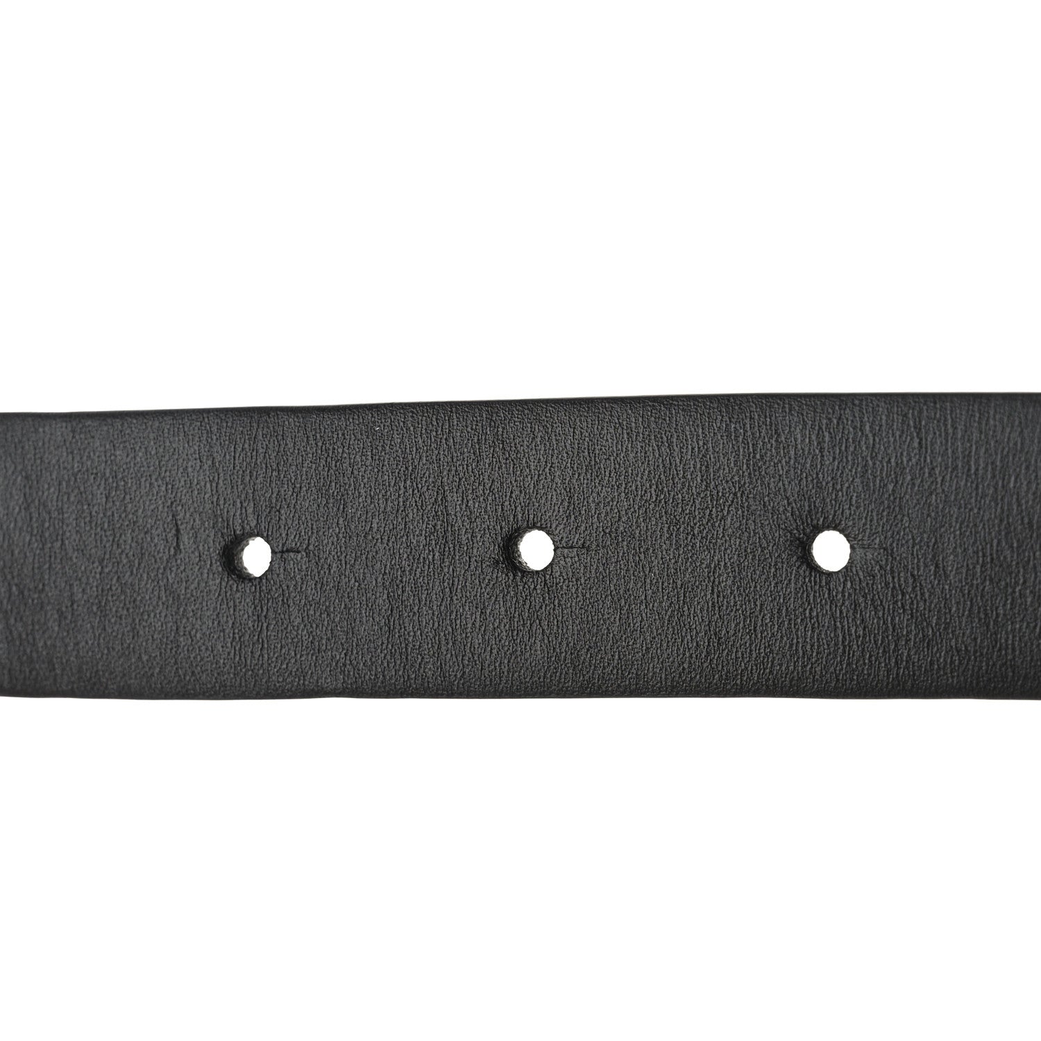 Chanel Calfskin Pearl Crystal CC Belt 80 32 Black 3 of 7