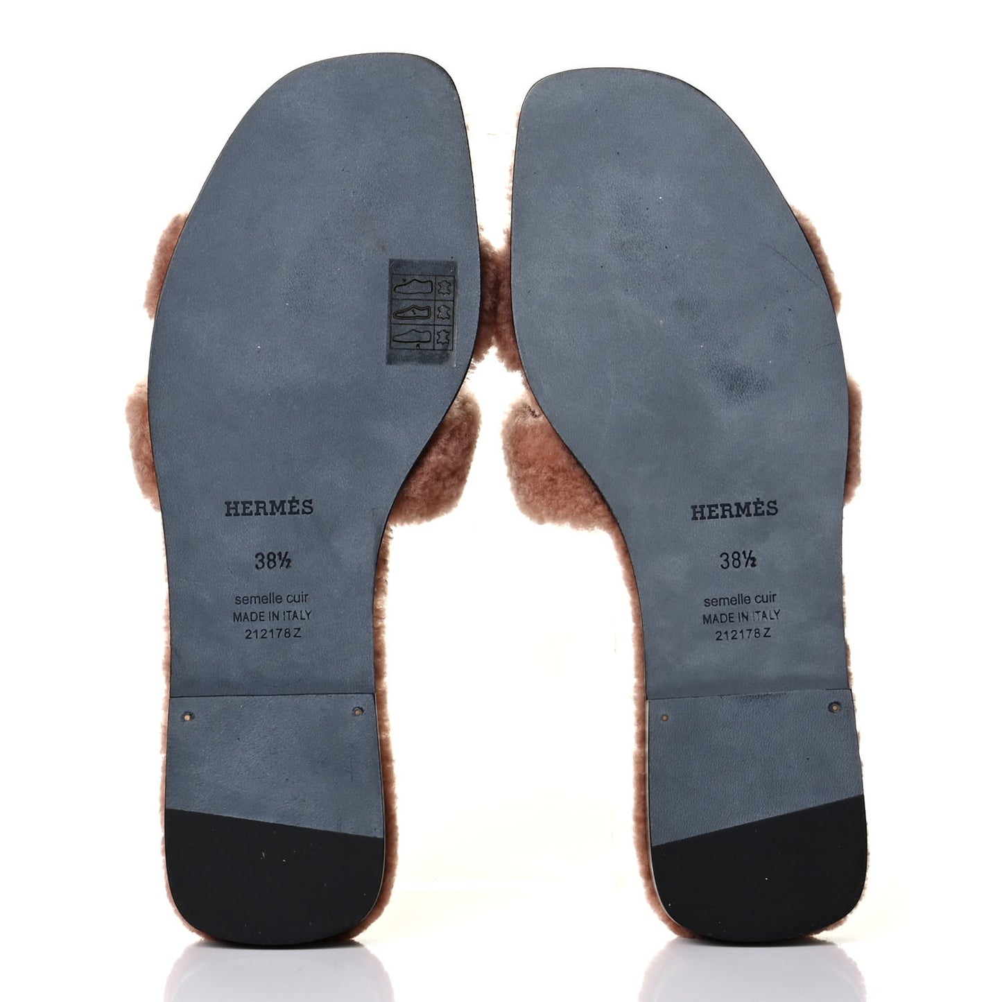Woolskin Oran Sandals 38.5 Rose Aube