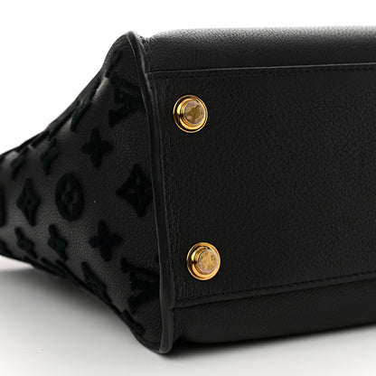 Louis Vuitton Calfskin Monogram Tufting On My Side Black 8 of 14