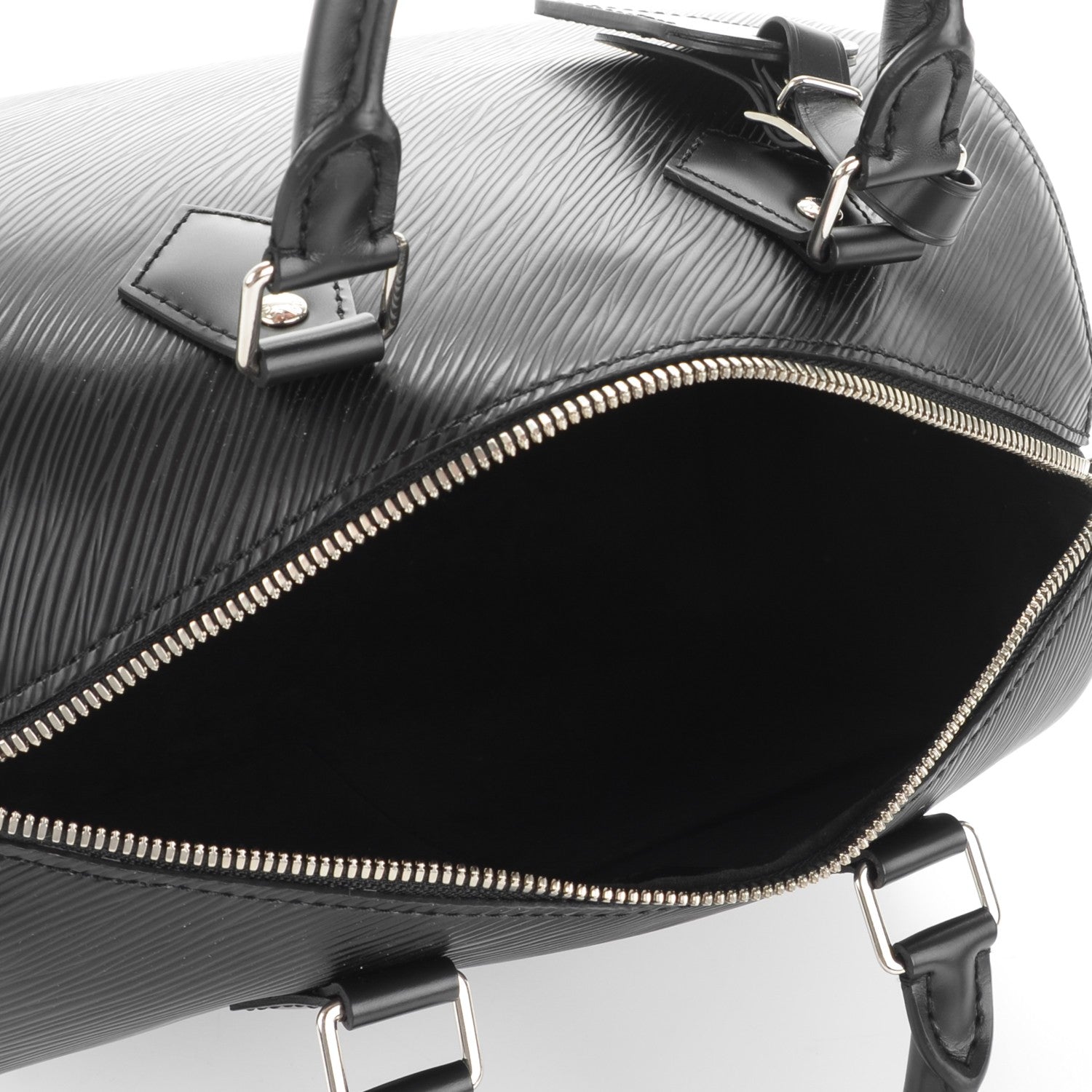 Louis Vuitton Epi Speedy Bandouliere 25 Black 5 of 7