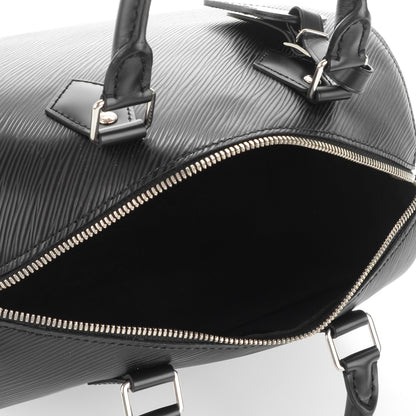 Louis Vuitton Epi Speedy Bandouliere 25 Black 5 of 7