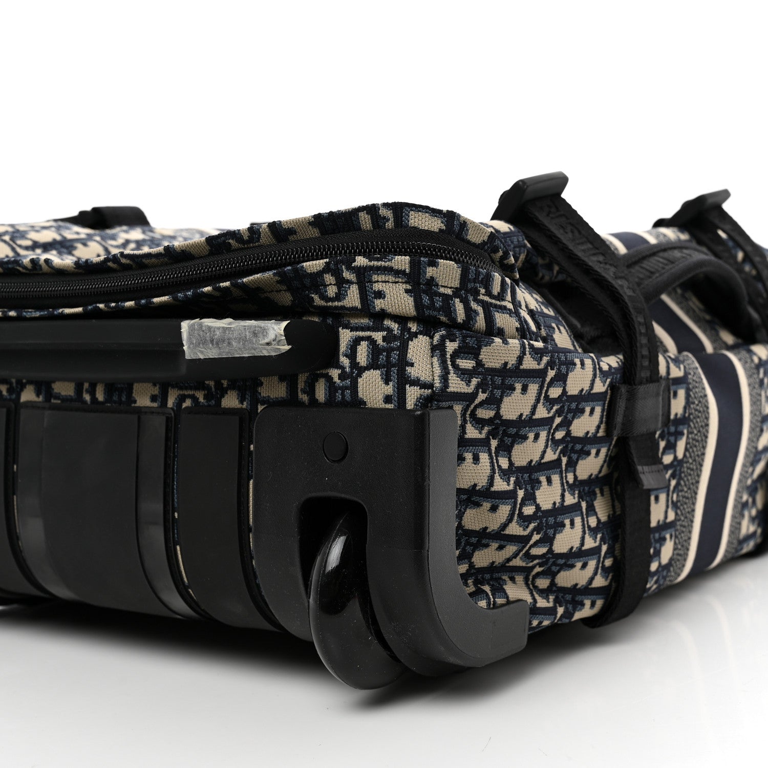 Christian Dior Oblique Small Diortravel Suitcase Blue 8 of 9