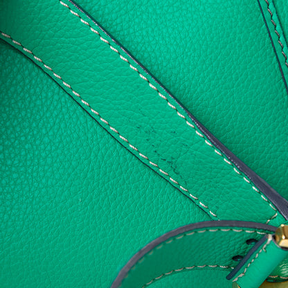 Chloe Grained Calfskin Medium Marcie Saddle Bag Jade 11 of 11