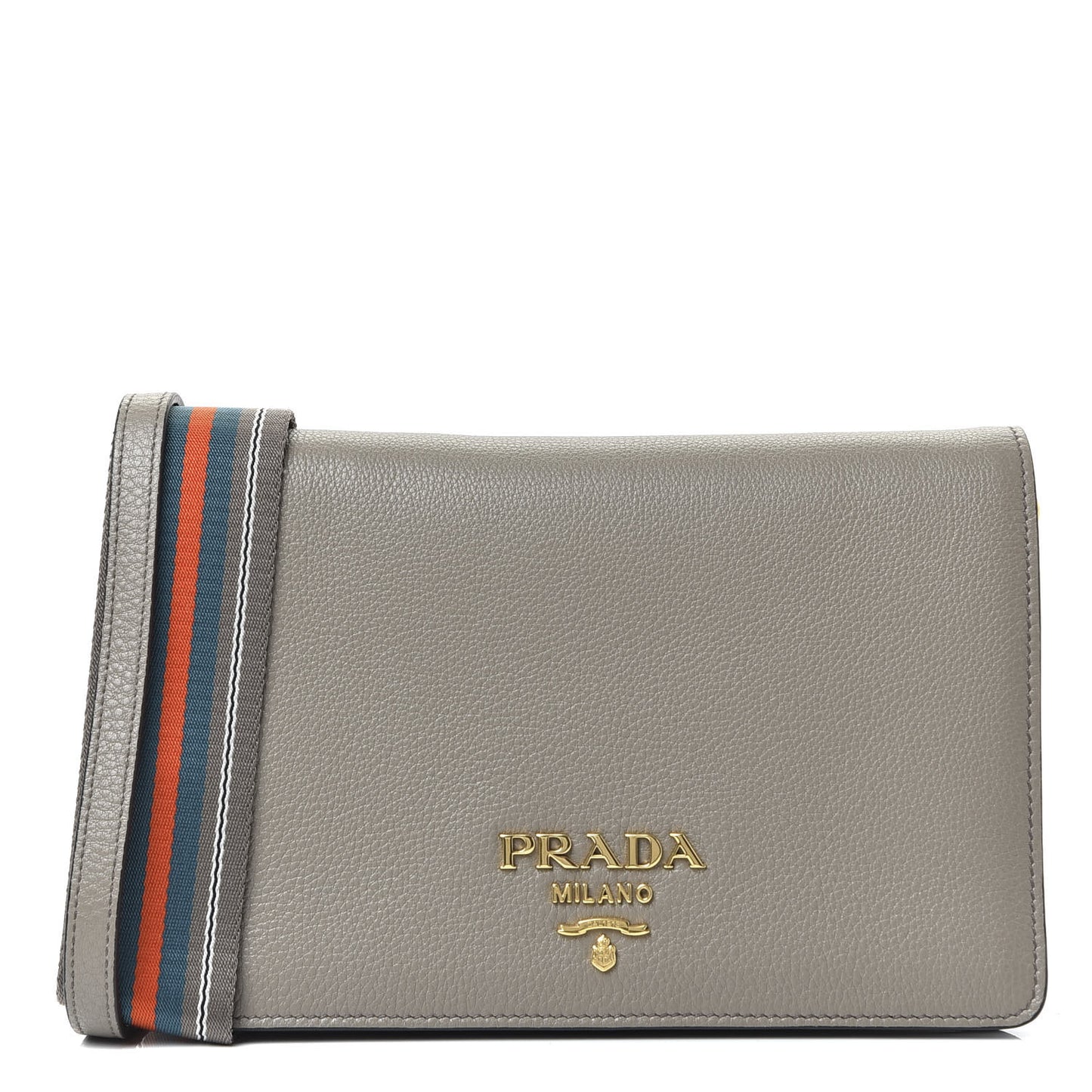 Vitello Daino Flap Crossbody Argilla