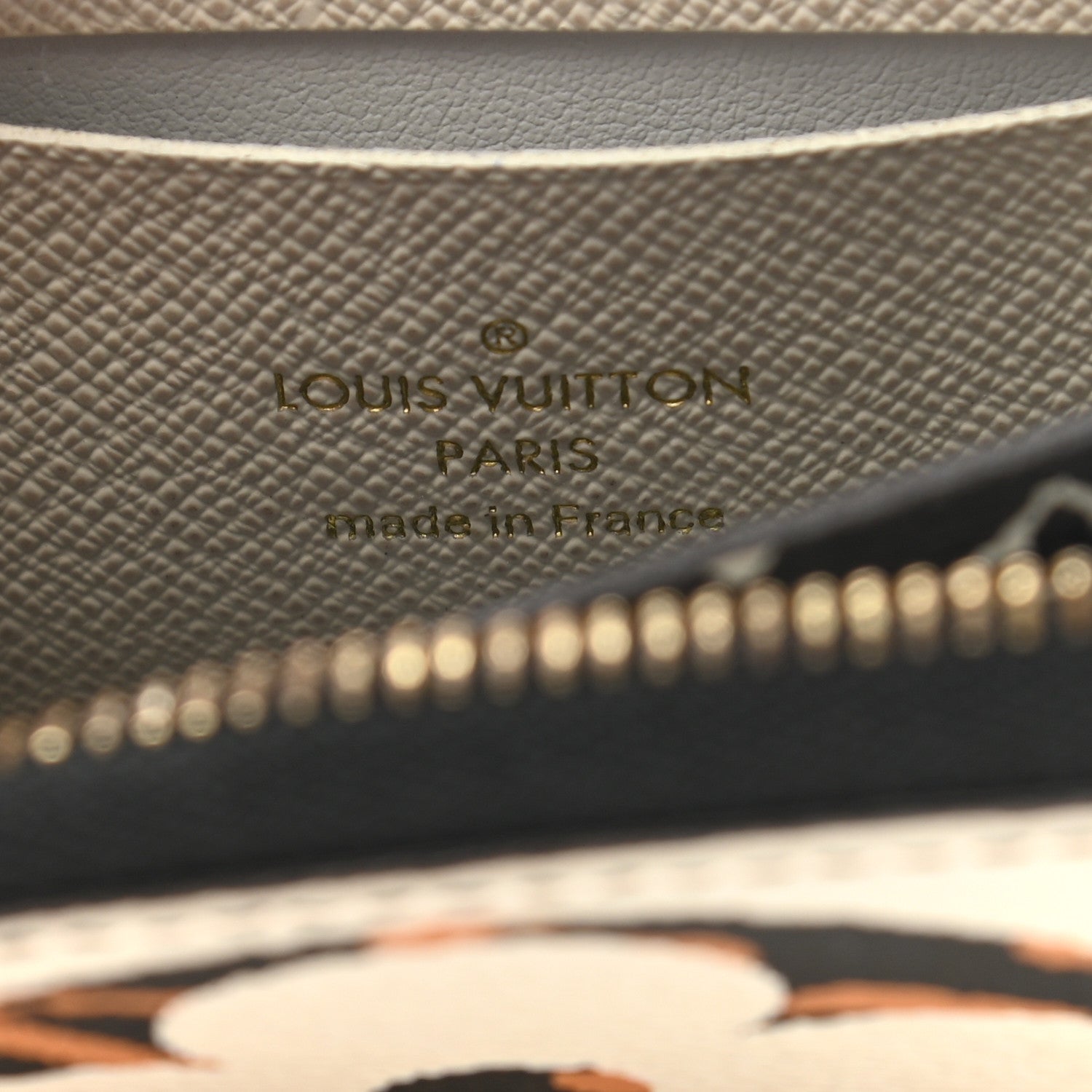 Louis Vuitton Monogram Giant Jungle Zippy Coin Purse Ivory 6 of 7