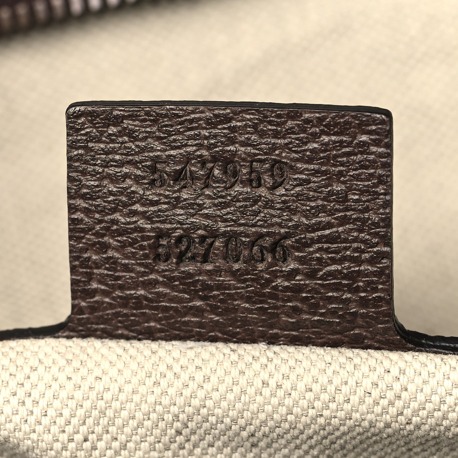 Gucci GG Supreme Monogram Textured Dollar Calfskin Web Large Savoy Duffle Bag Beige Ebony New Acero 6 of 9