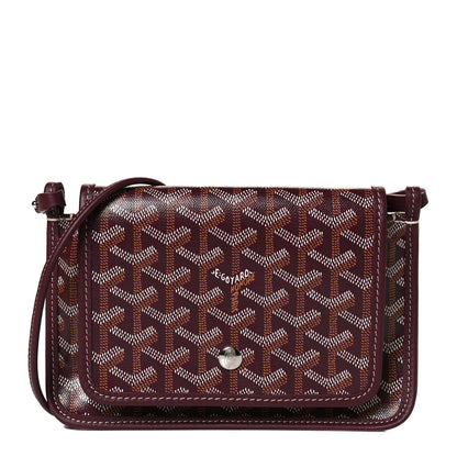 Goyard Goyardine Plumet Wallet Clutch Burgundy 1 of 11