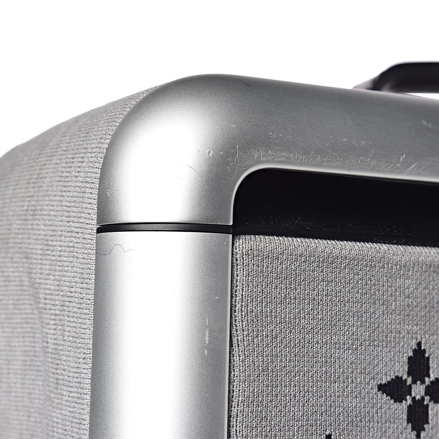 Knit Monogram Horizon Soft 55 Suitcase Grey