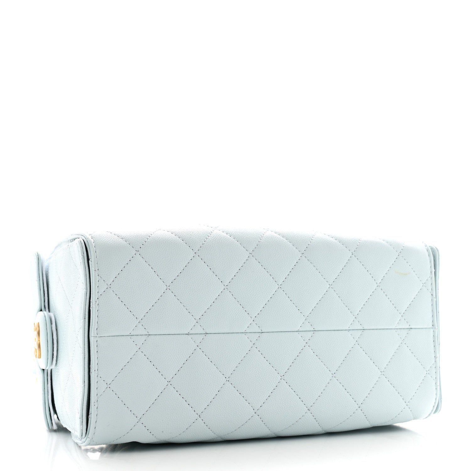 Chanel Caviar Quilted Small Chanel 25 Handbag Light Blue 4 of 13
