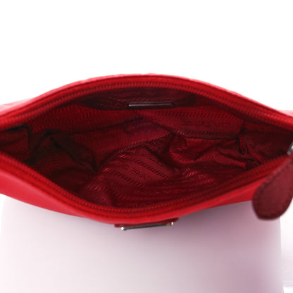 Prada Tessuto Nylon Mini Re-Edition 2000 Bag Rosso 5 of 17