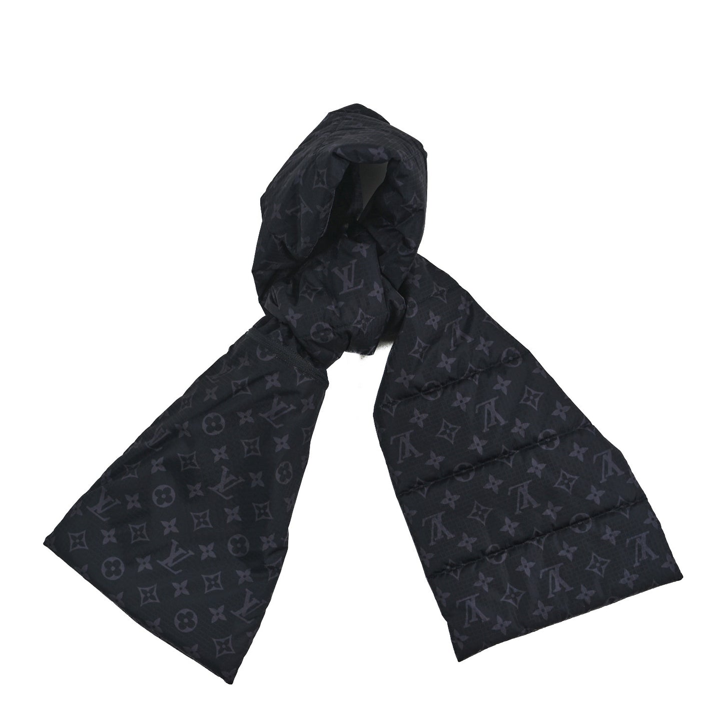 Econyl Monogram Eclipse Packable Muffler Black