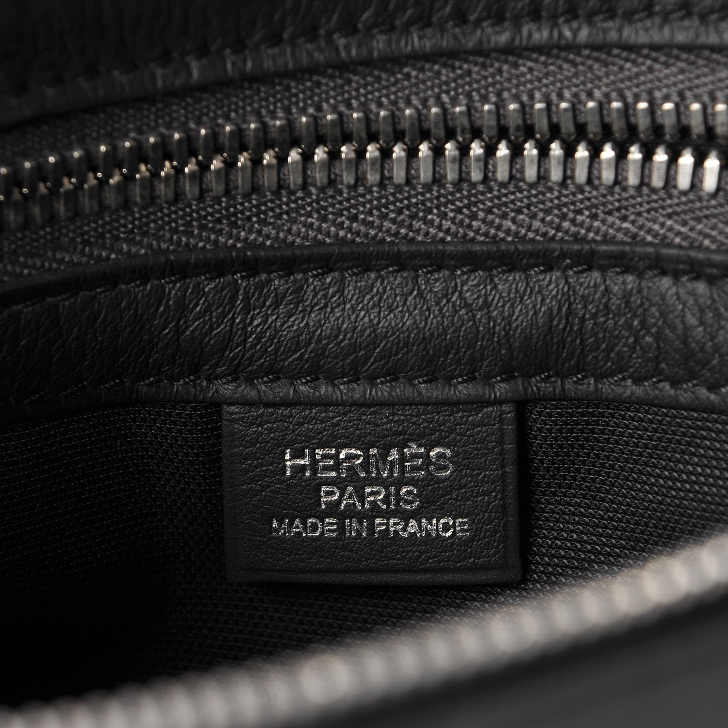 Hermes Taurillon Cristobal Citide Belt Bag PM Plomb 6 of 7