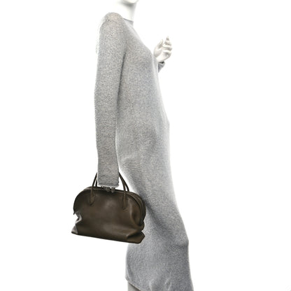 The Row Grained Saddle Calfskin Agnes Bag Truffle 2 of 10