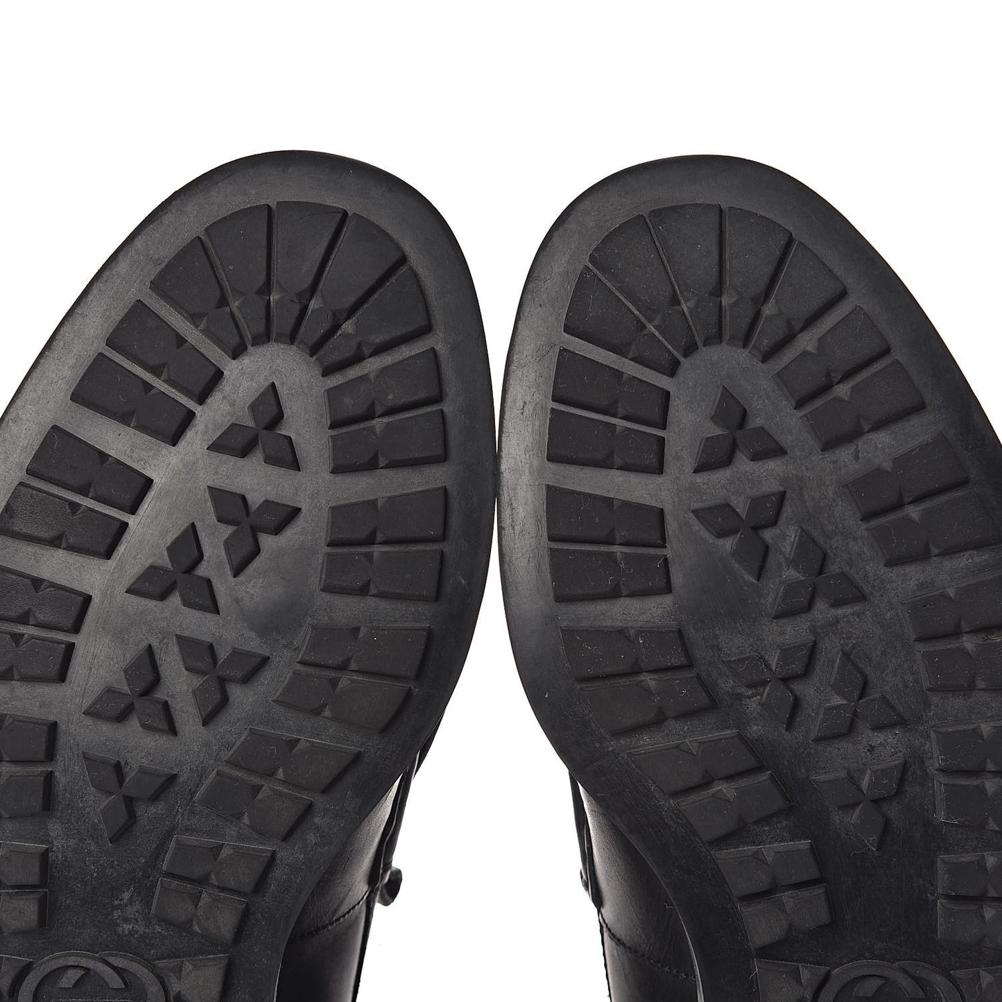 Calfskin Mens Tassel Fringe Loafers 7.5 Black