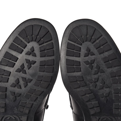 Gucci Calfskin Mens Tassel Fringe Loafers 7.5 Black 16 of 21