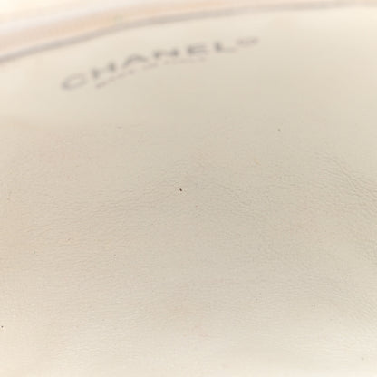 Chanel Caviar Quilted Timeless Clutch White 5 of 7