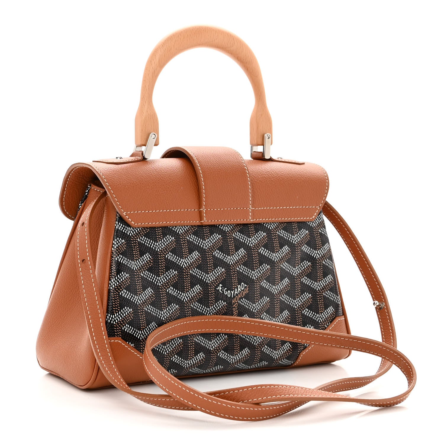 Goyard Goyardine Mini Saigon Black Gold 3 of 10