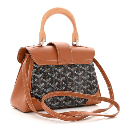 Goyard Goyardine Mini Saigon Black Gold 3 of 10