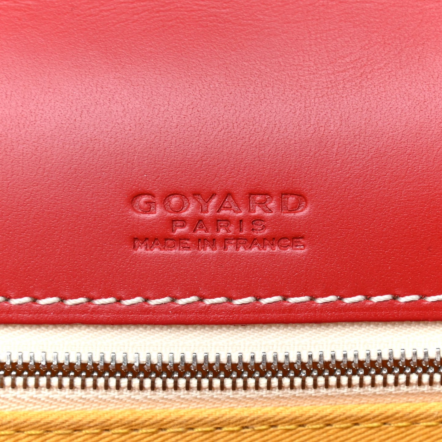 Goyardine Belvedere PM Messenger Bag Red