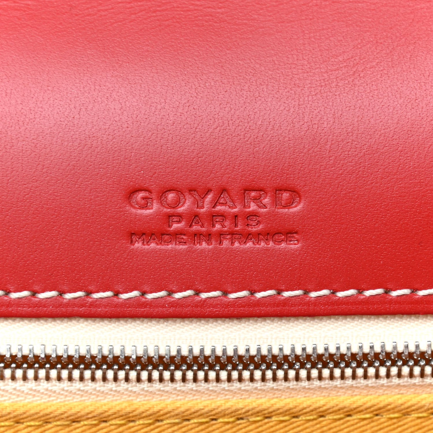 Goyard Goyardine Belvedere PM Messenger Bag Red 7 of 7