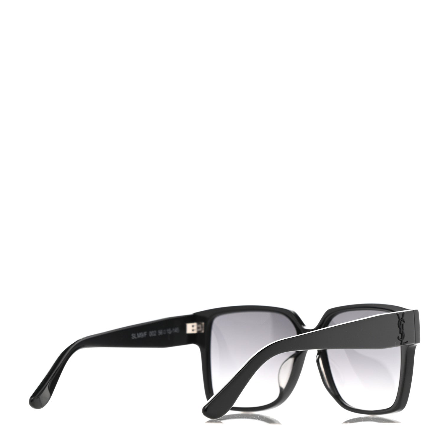 Saint Laurent Square SL M9 Sunglasses Black 4 of 9
