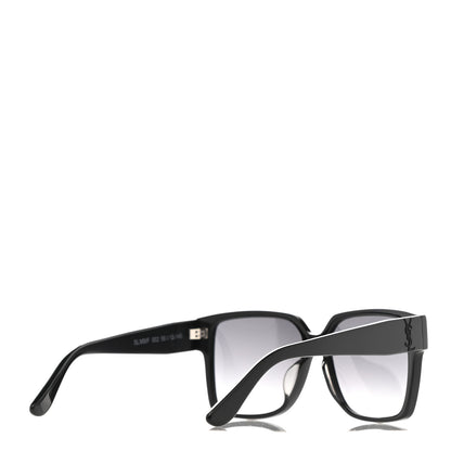 Saint Laurent Square SL M9 Sunglasses Black 4 of 9