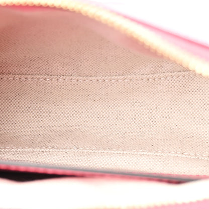 Gucci Calfskin GG Matelasse Chain Handbag Rhodamine Pink Natural 5 of 12
