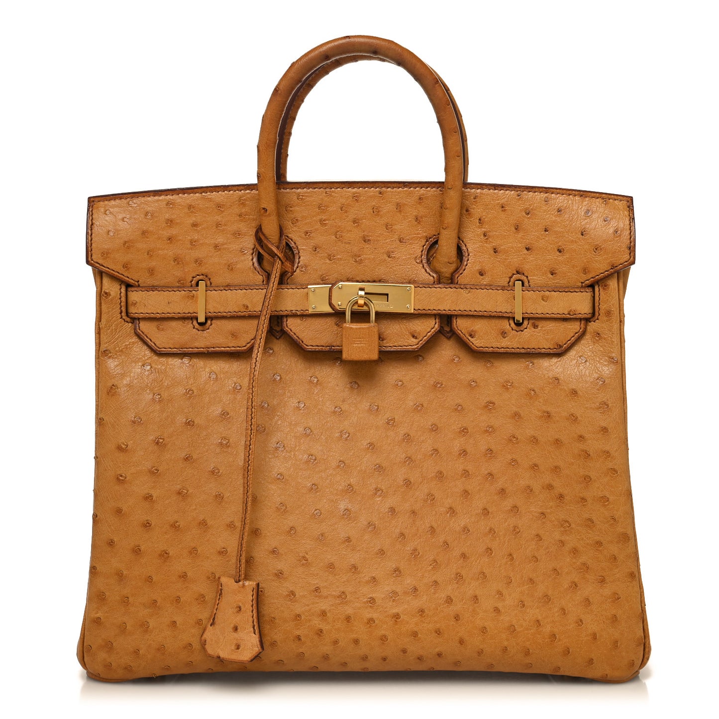 Ostrich HAC Birkin 32 Gold