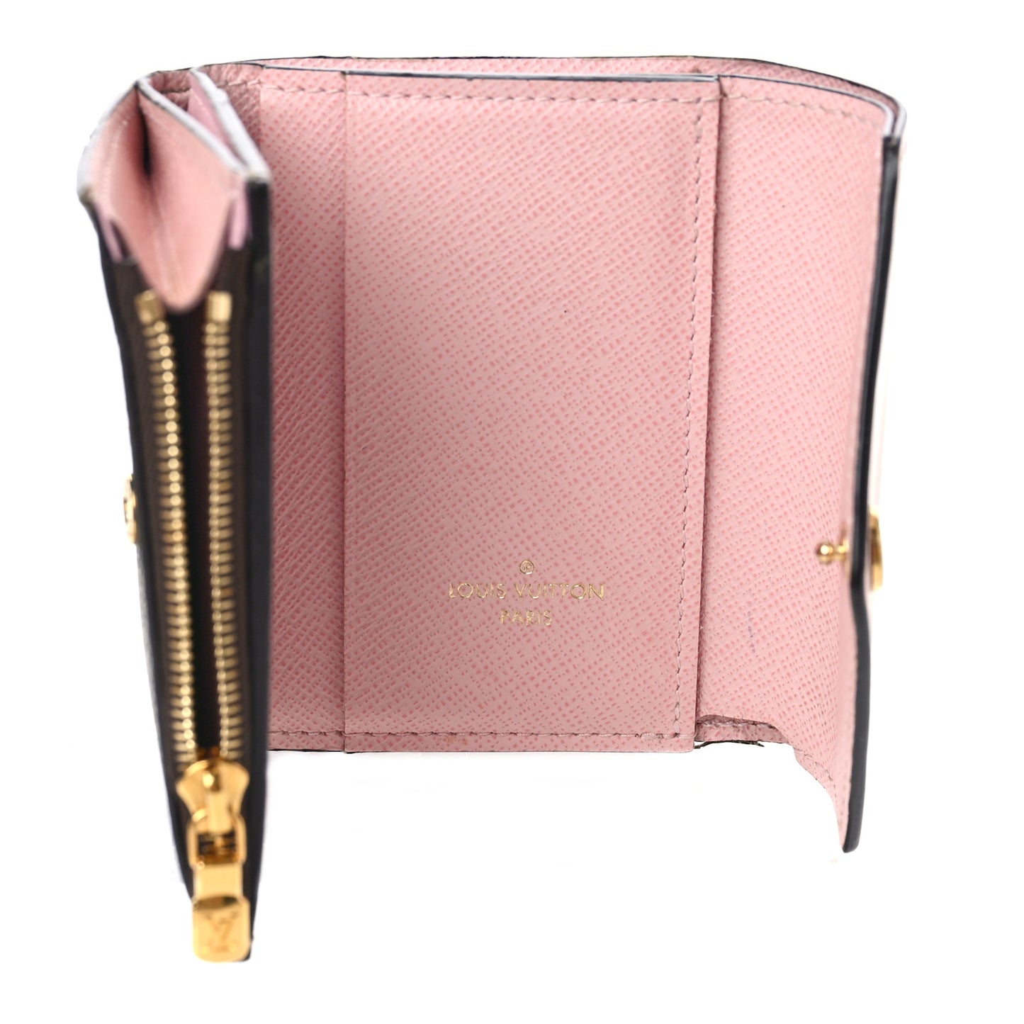 Monogram Zoe Wallet Rose Ballerine