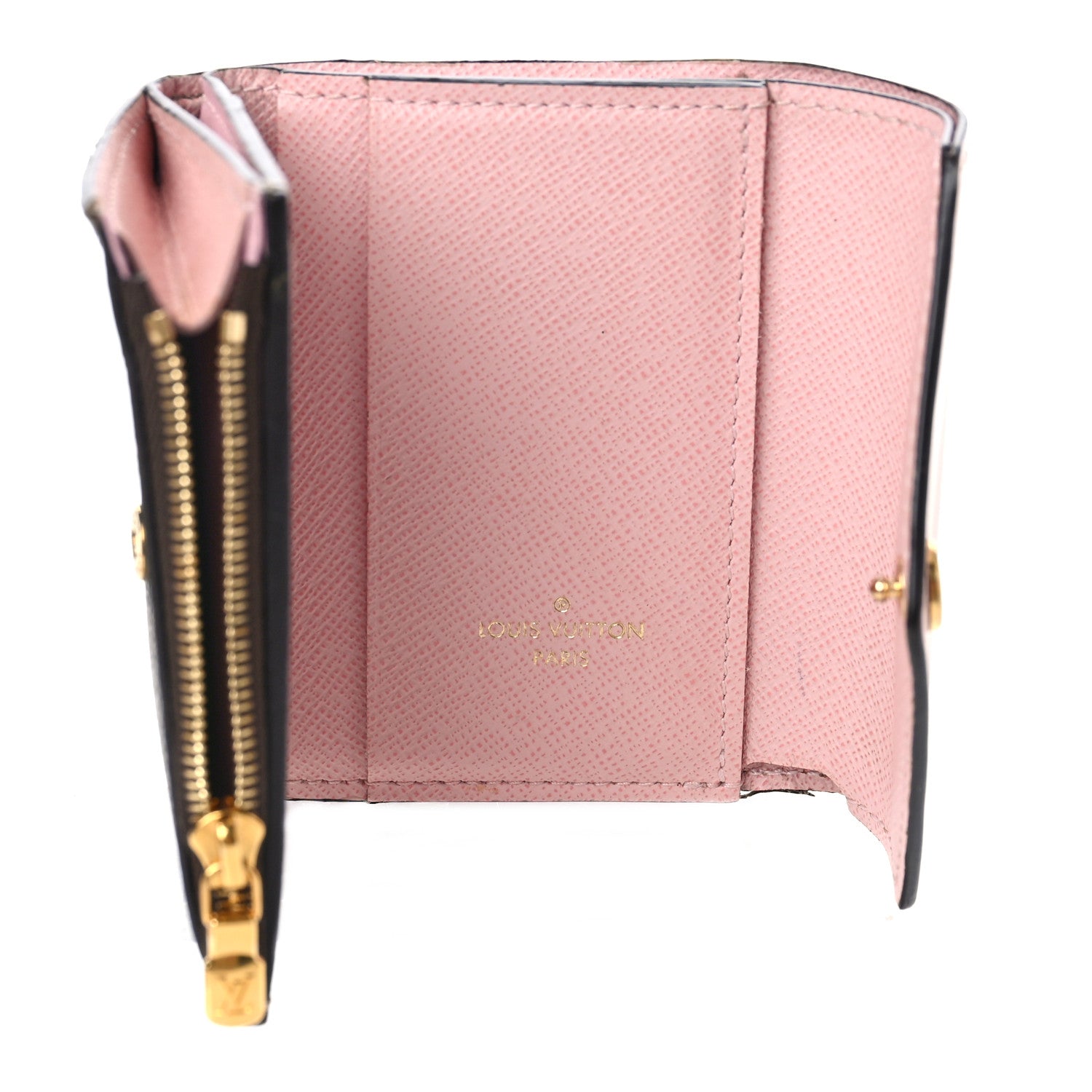 Louis Vuitton Monogram Zoe Wallet Rose Ballerine 5 of 10