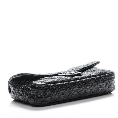 Chanel Vinyl Rock In Moscow Single Flap Black 4 of 9