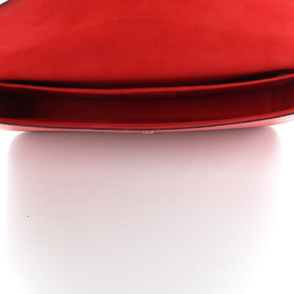Louis Vuitton Epi Pochette Felicie Coquelicot 10 of 12