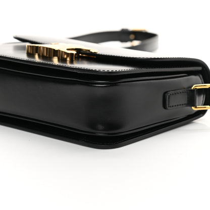 Celine Shiny Calfskin Teen Triomphe Black 10 of 10