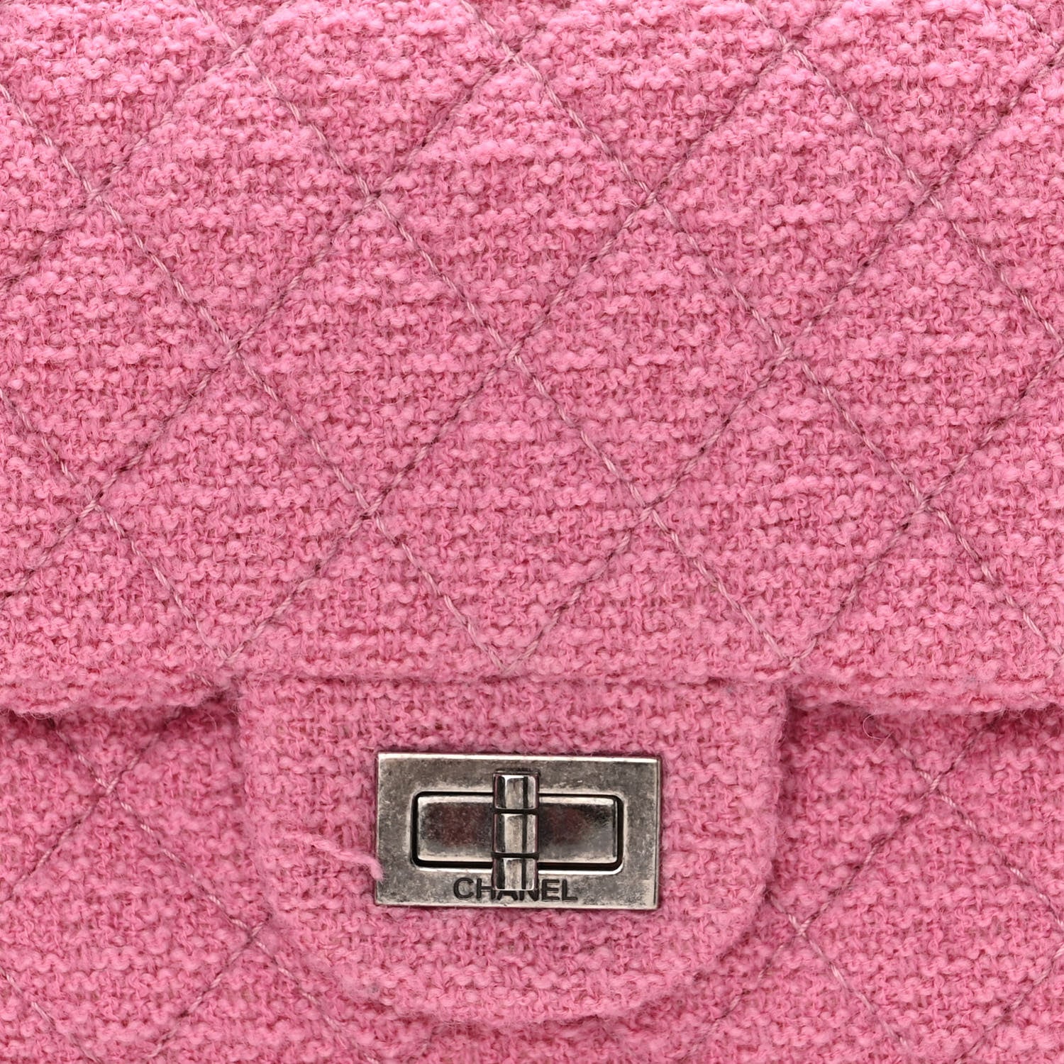 Chanel Tweed Easy 2.55 Reissue Flap Pink 8 of 12