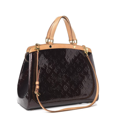 Louis Vuitton Vernis Brea GM Amarante 4 of 10