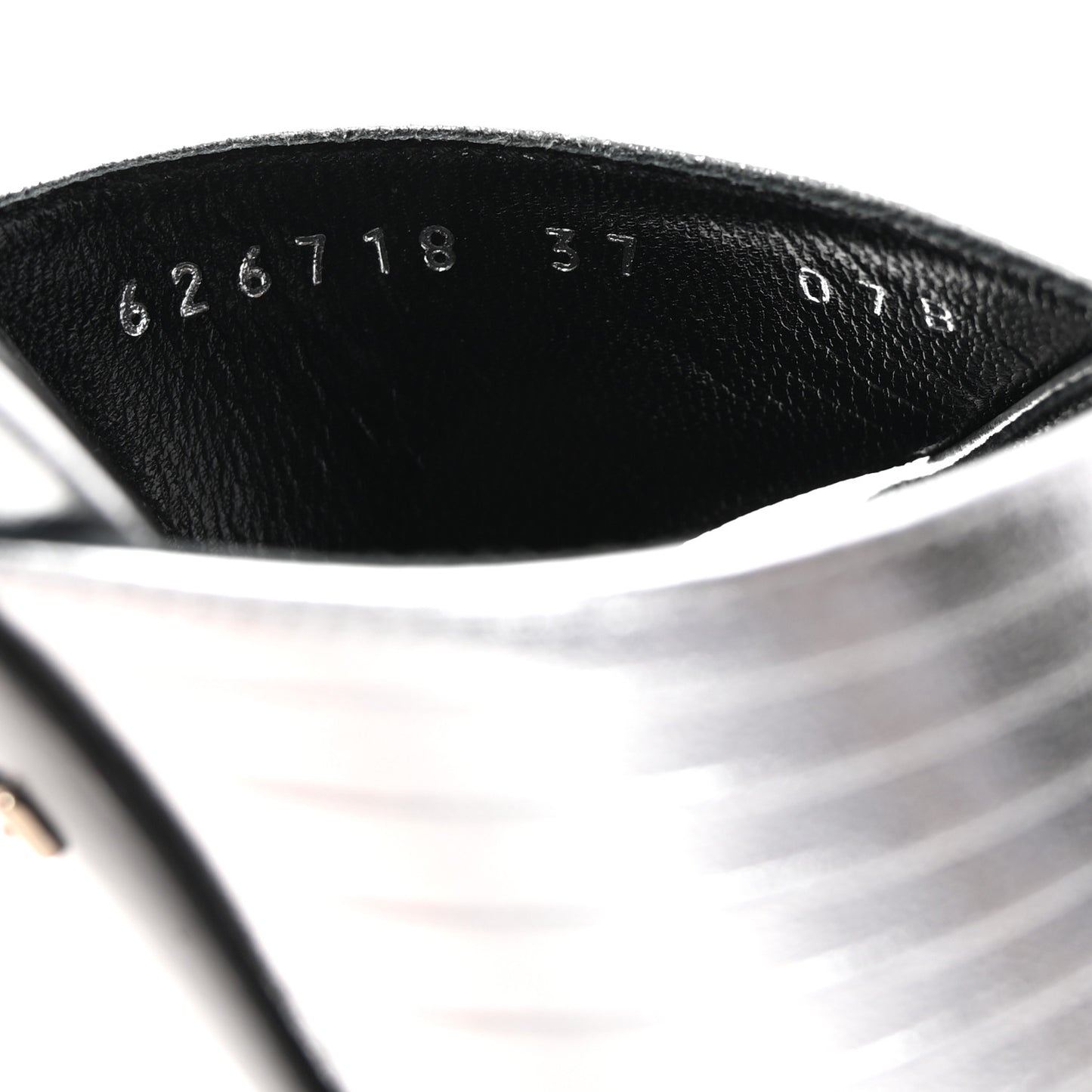 Malaga Kid Webby Crossover High Heel Sandals 37 Silver