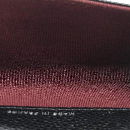 Chanel Caviar Quilted Flap Card Holder Wallet Black 5 of 9