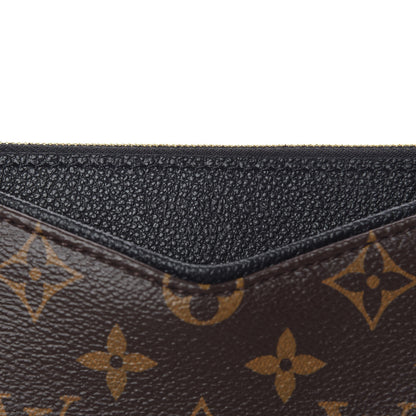 Louis Vuitton Monogram Pallas Clutch Black 8 of 10