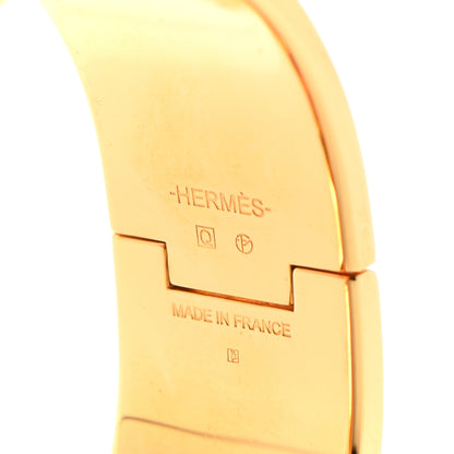 Hermes Enamel Wide Clic Clac H Bracelet PM White 4 of 7