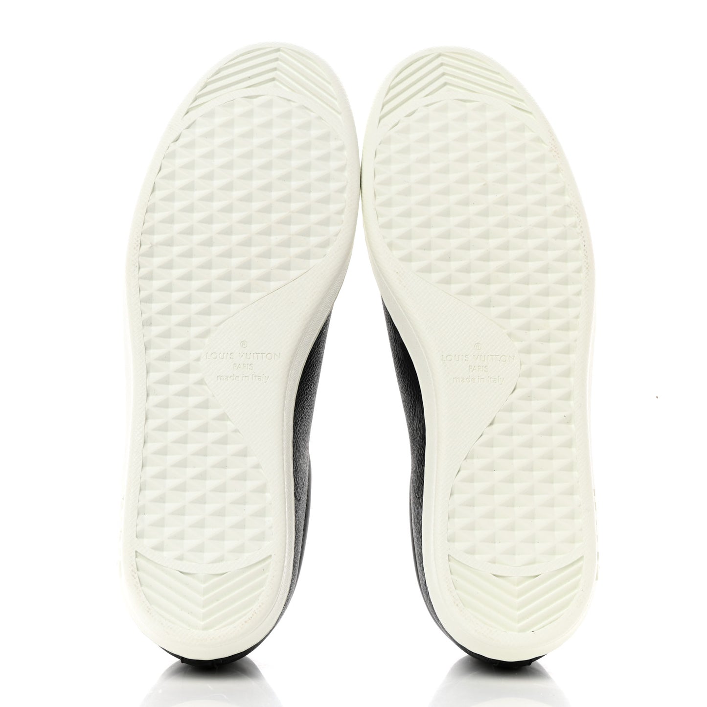 Calfskin Monogram Eclipse Luxembourg Sneakers 8.5 Black