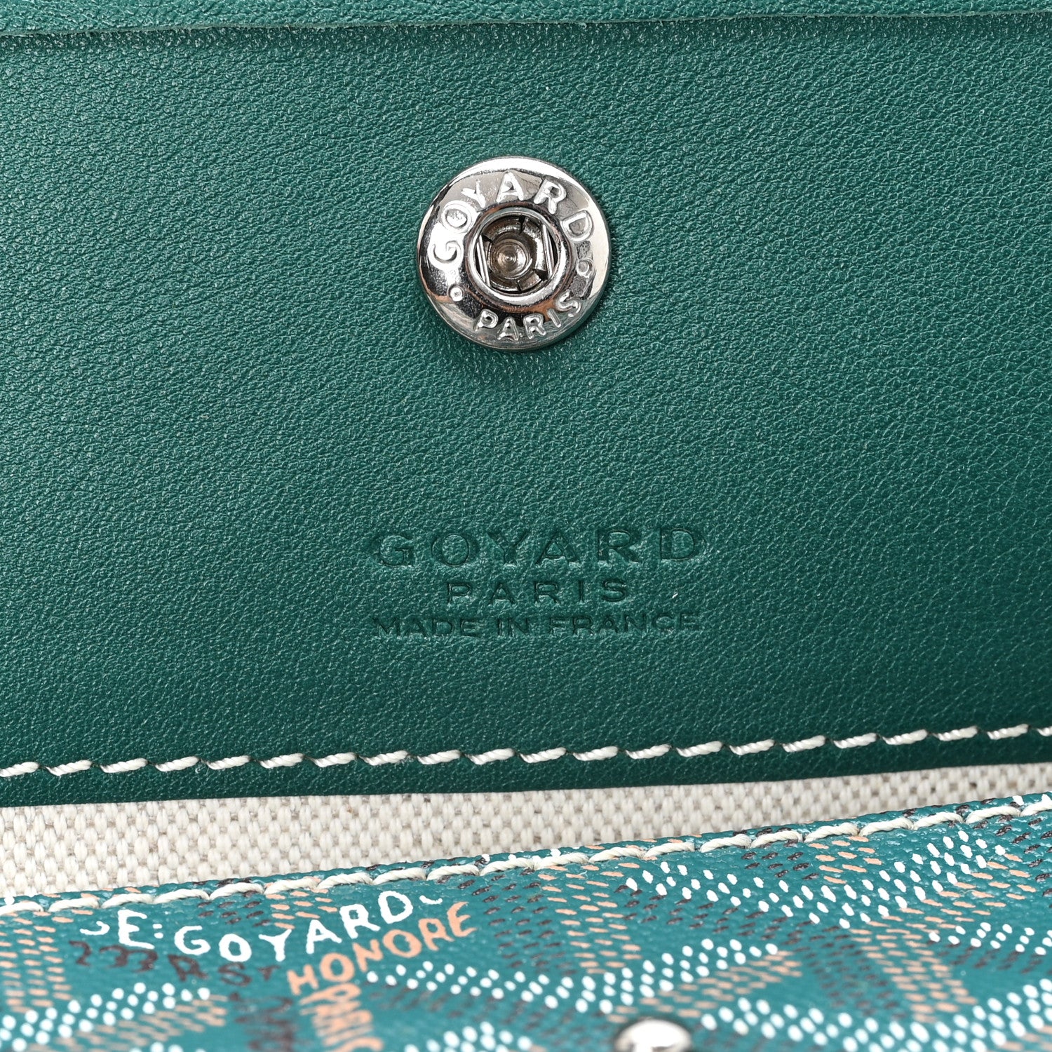 Goyard Goyardine Saint Louis PM Green 8 of 11